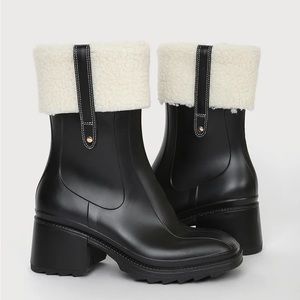 LULUS BLACK BOOTIES - BRAND NEW